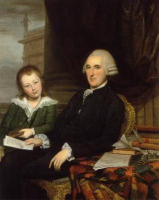 Charles Willson Peale painted by Charles Willson Peale oil painting image